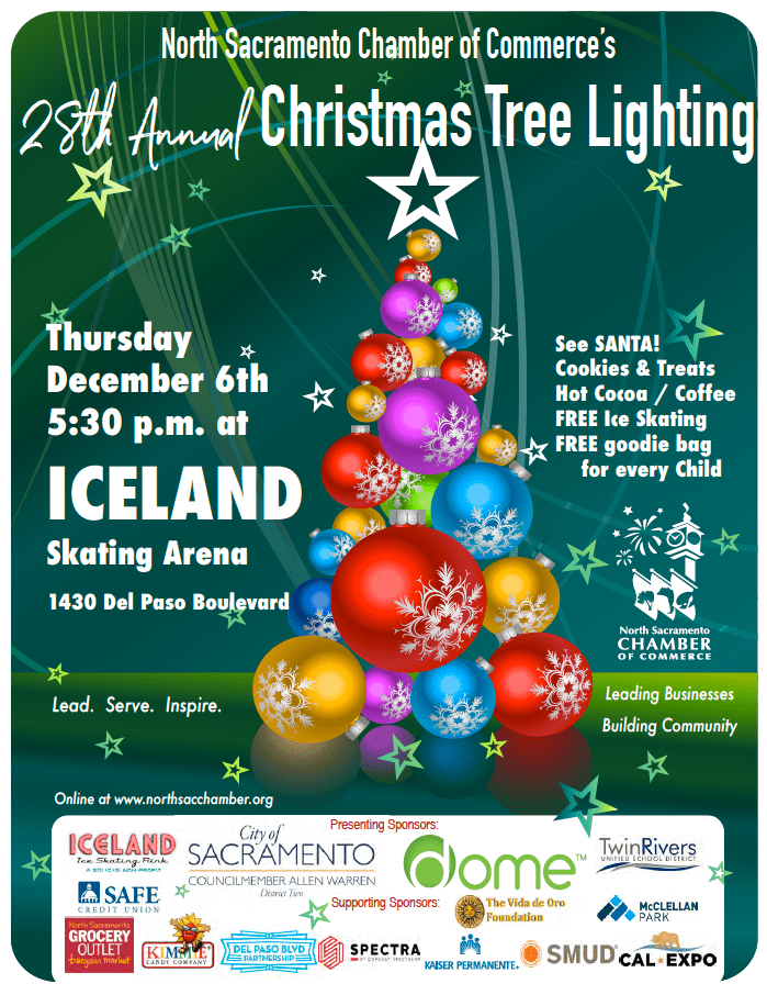 North Sacramento Chamber 28th Annual Christmas Tree Lighting