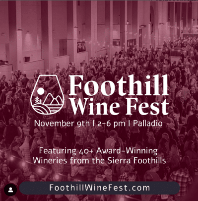 foothill wine fest