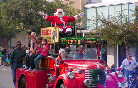 roseville holiday parade