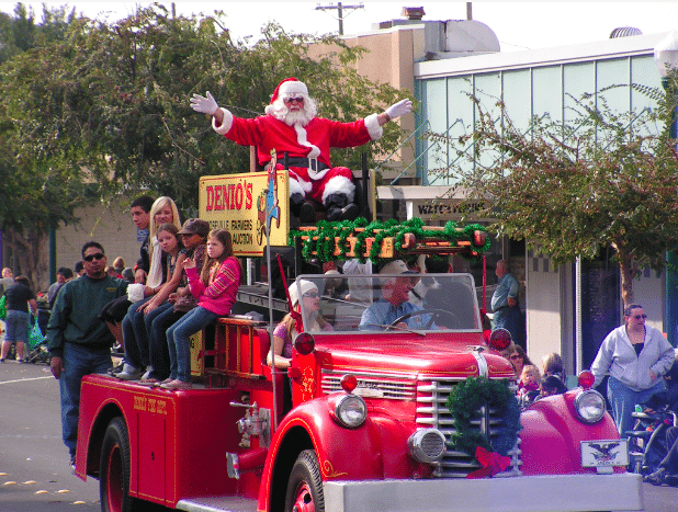 roseville holiday parade