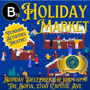 b street theatre holiday market