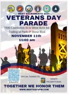 west sacramento veterans day parade