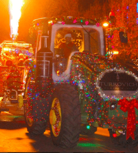 winters tractor parade