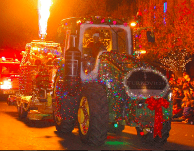 winters tractor parade