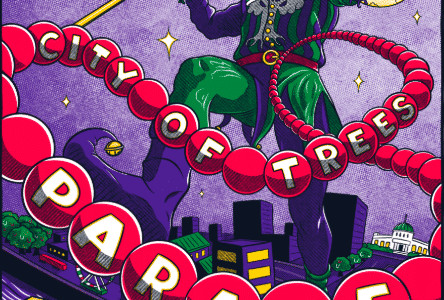 mardi gras poster