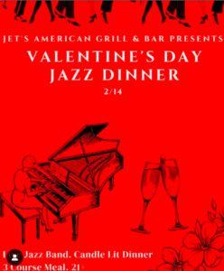 valentine jazz dinner